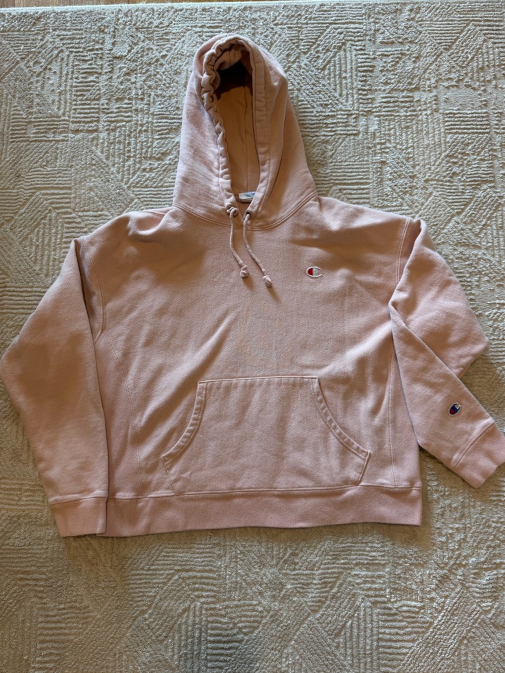 Champion Light Pink Women's Pullover Hoodie